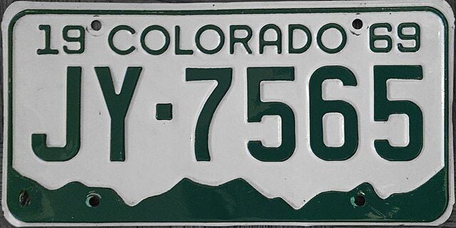 How the Colorado License Plate Evolved Into an Icon