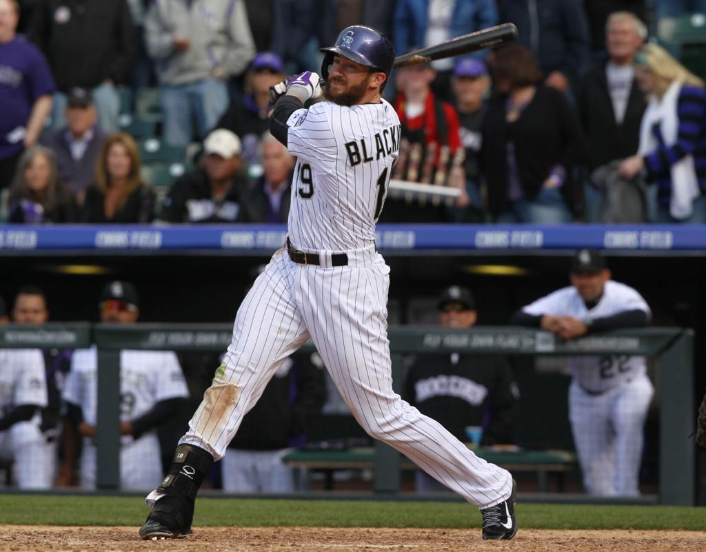 DENVER, CO - JUNE 29: Colorado Rockies center fielder Yonathan