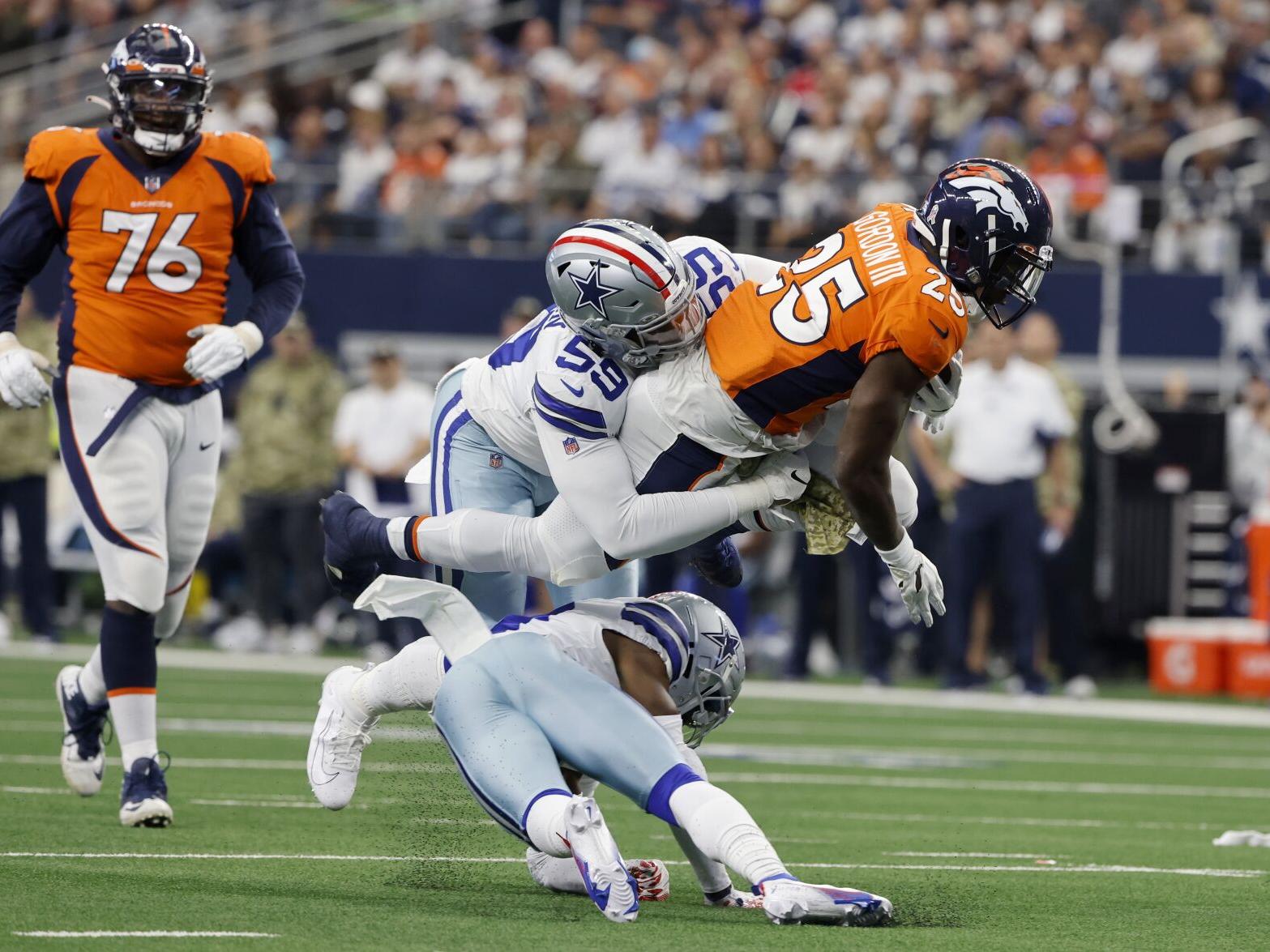 Broncos beat Cowboys 30-16 as 6-game Dallas win streak ends
