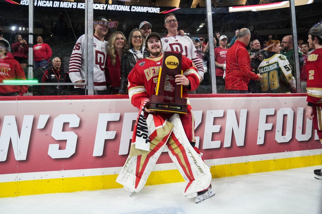 Denver Pioneers hockey to raise 10th NCAA title banner in home-opening ...