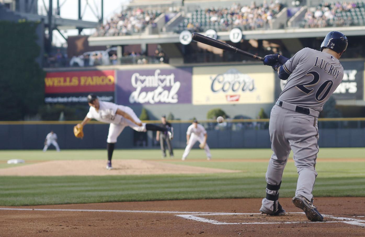 Rockies rally to sweep Brewers, win fourth straight game