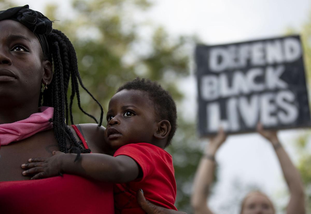 Snapshots: Gathering for Racial Healing, George Floyd protests in Downtown Colorado Springs