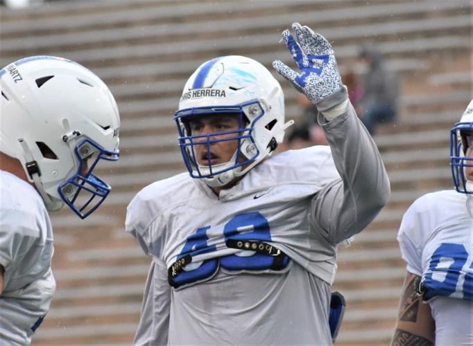 Air Force senior Christopher Herrera brings experience, extra size ...