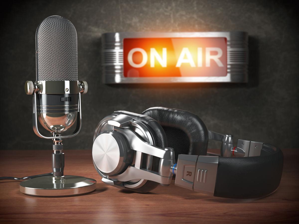 Radio stock image
