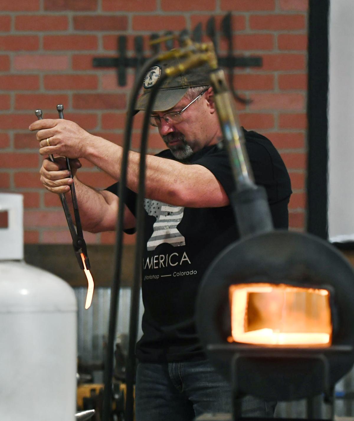 Colorado Springs Workshop Teaches Ancient Craft Of Blacksmithing