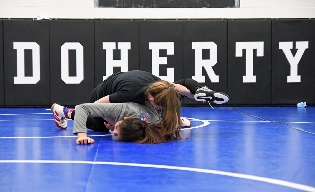 Doherty Welcomes District 11 Athletes To First Sanctioned Girls Wrestling Team Colorado Springs High School Sports Gazette Com
