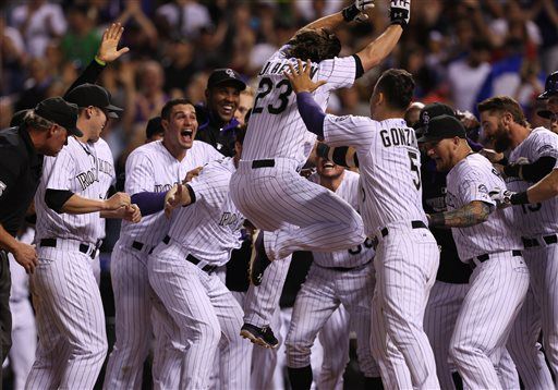 Charlie Culberson steps up for Rockies touchstone homer – The