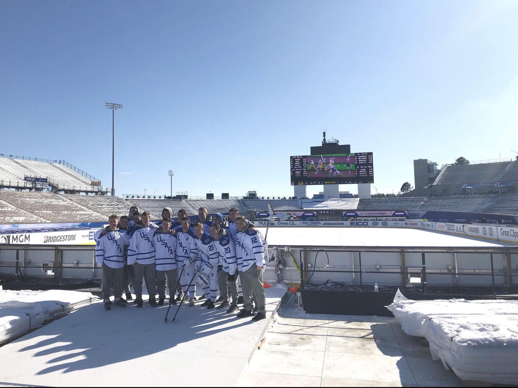 NBC Sports Returns to the Great Outdoors for NHL Stadium Series at Air  Force's Falcon Stadium