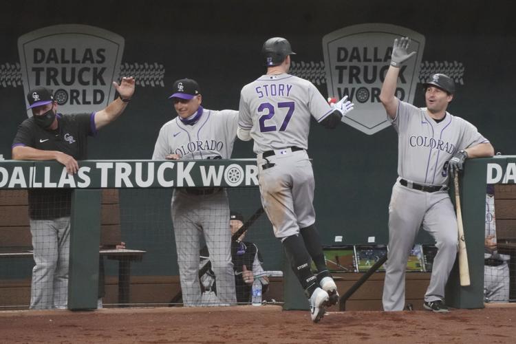 Trevor Story  Rockies baseball, Colorado rockies, Rocky