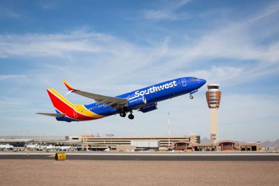 Southwest Airlines aircraft takes off (copy)