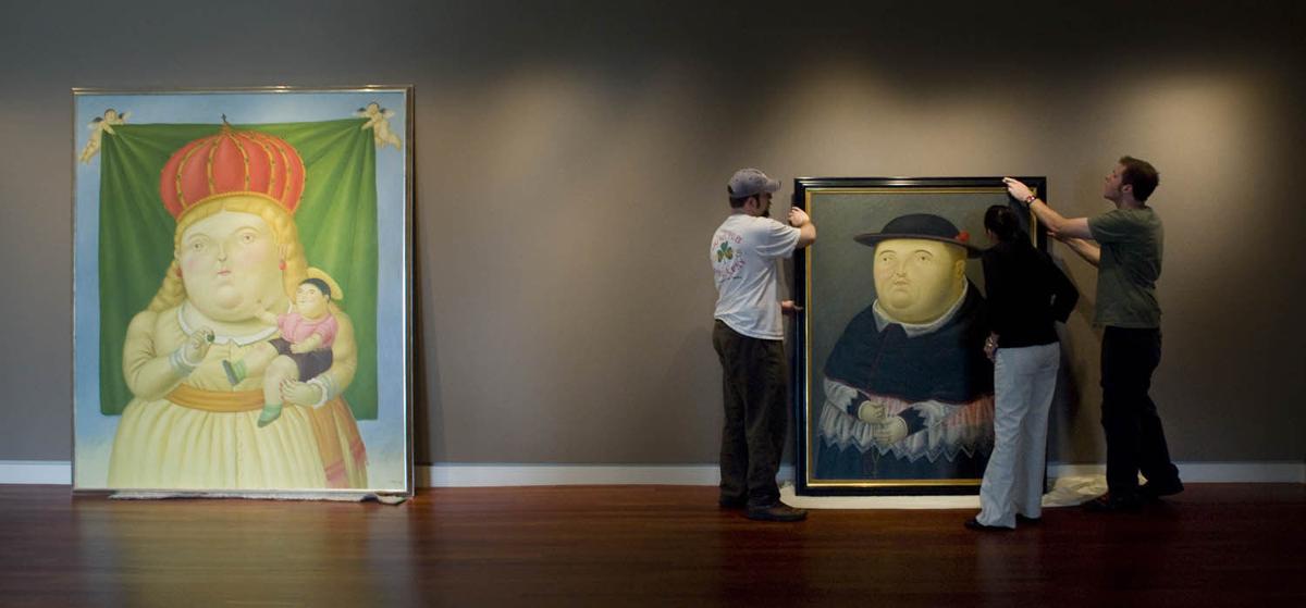 Botero Draws Big Brazen Style From Classic Paintings Colorado