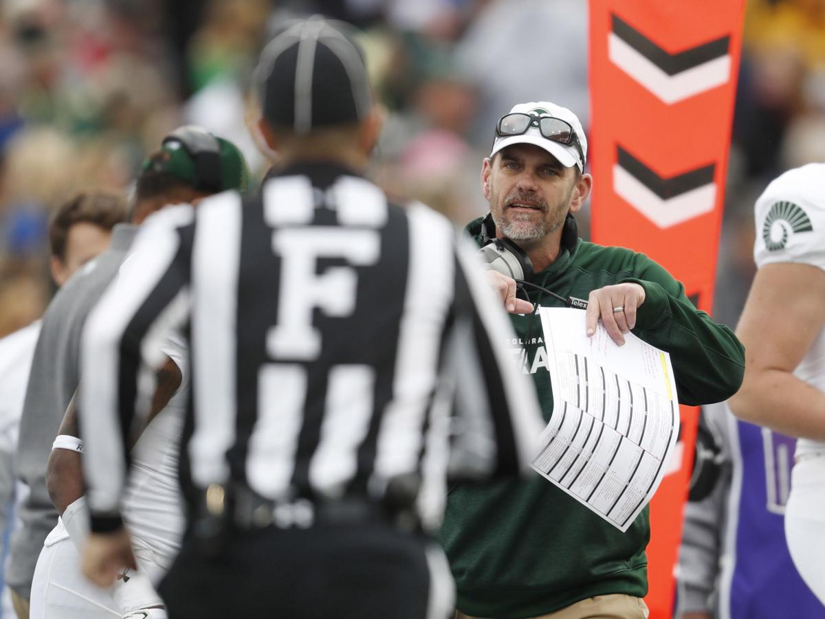 Colorado State Football Coach Mike Bobo Stepping Down Sports