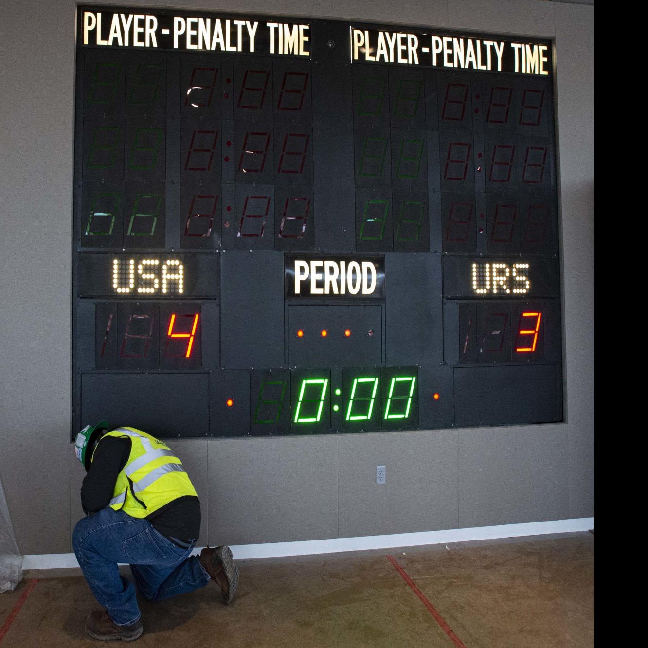 How the iconic 'Miracle on Ice' scoreboard arrived in Colorado