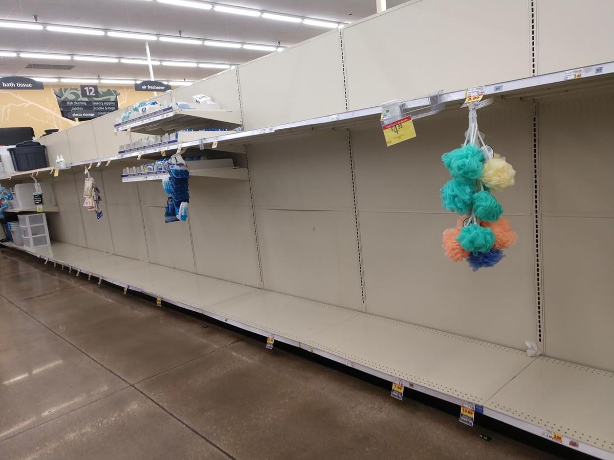 Amid Coronavirus Panic Shoppers Leave Colorado Springs Store Shelves Empty High Prices For Basic Supplies Online Colorado Springs News Gazette Com