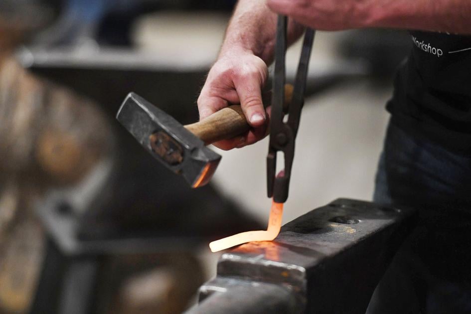 Colorado Springs Workshop Teaches Ancient Craft Of Blacksmithing