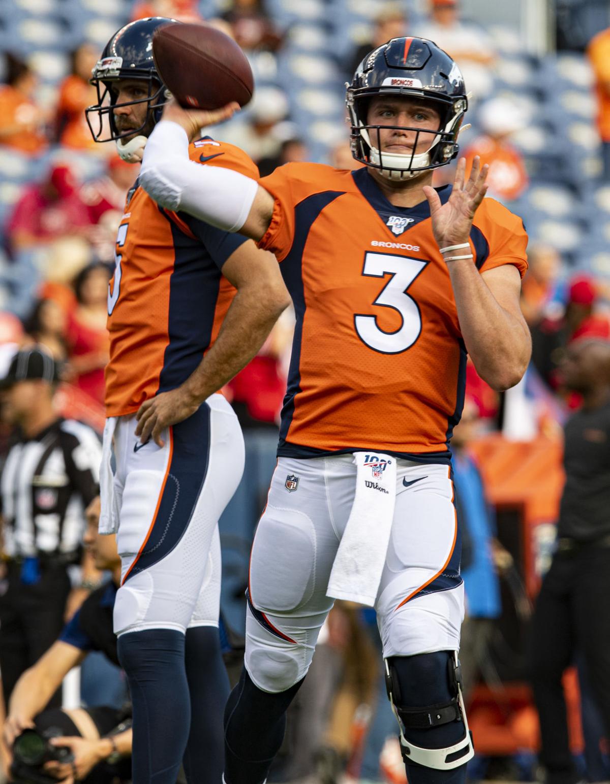 Woody Paige Injuries to rookies Drew Lock and Noah Fant