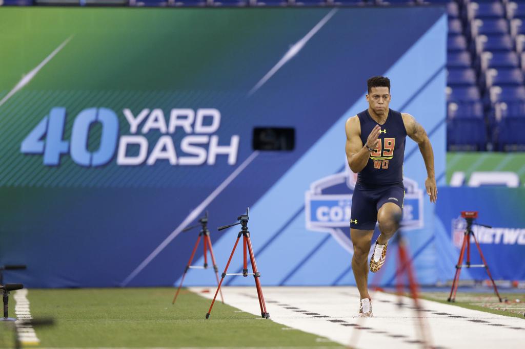 It was a pretty good day': Air Force's Jalen Robinette puts up solid  numbers at NFL Combine, Sports