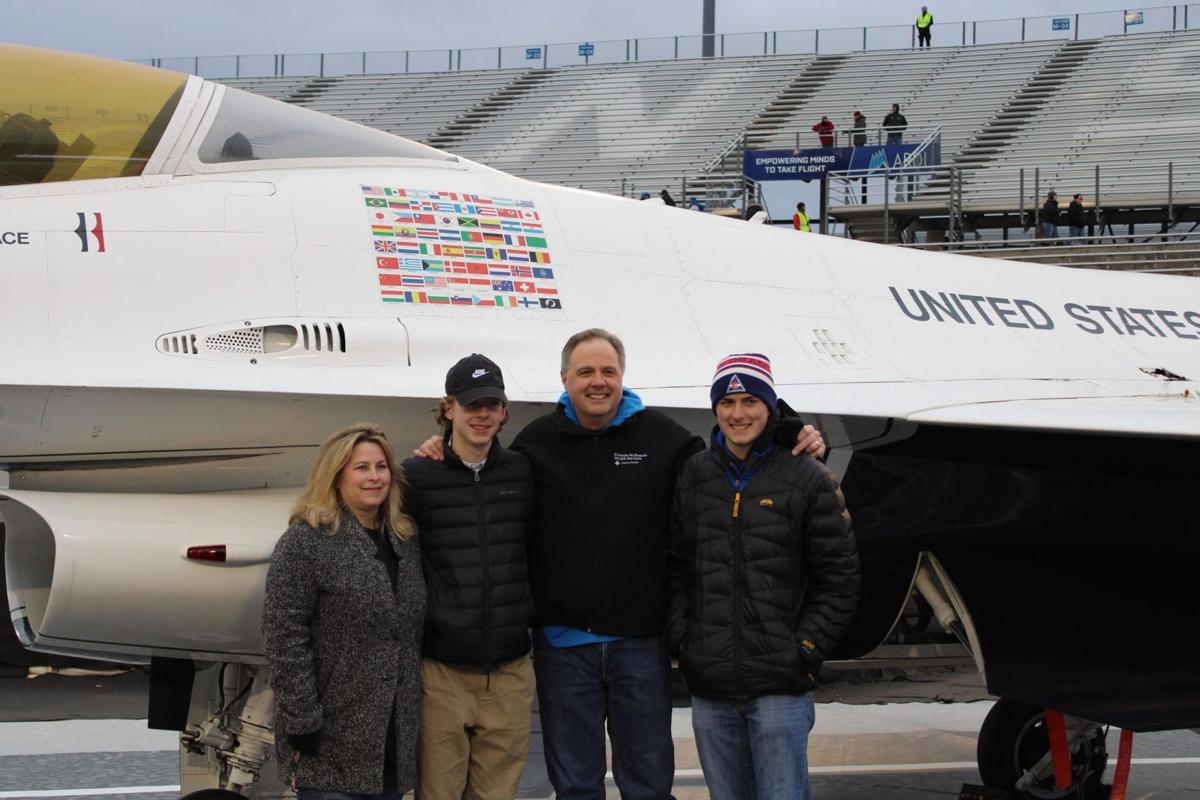 Penrose-St. Francis/Centura Health supports Air Force athletics at recent matches