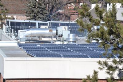 Colorado College solar panels