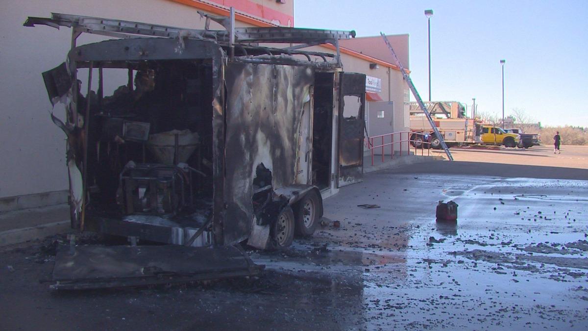 Firefighters Put Out Trailer Fire At Home Depot In Colorado Springs Colorado Springs News Gazette Com