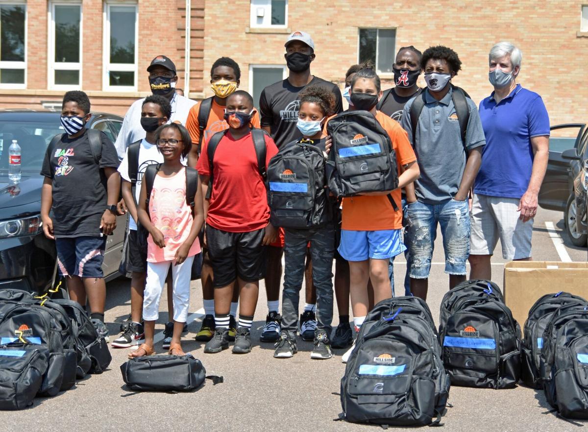 Giving back with backpacks