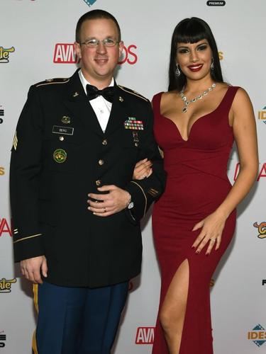 Military Adult Porn - VIDEO: Porn star takes Army sergeant to adult entertainment awards in Vegas  | Military | gazette.com