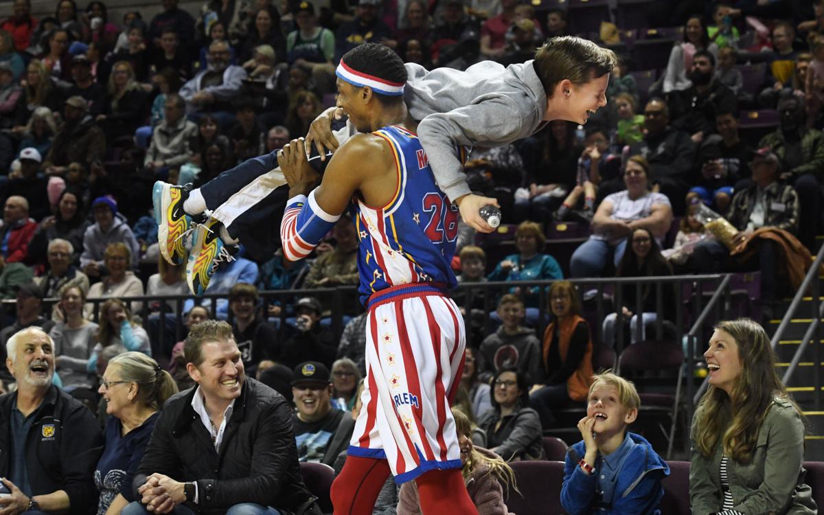 Harlem Globetrotters storm the World Arena