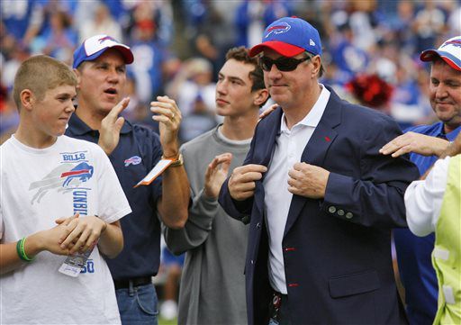 Reilly: Former Buffalo Bills quarterback Jim Kelly patiently