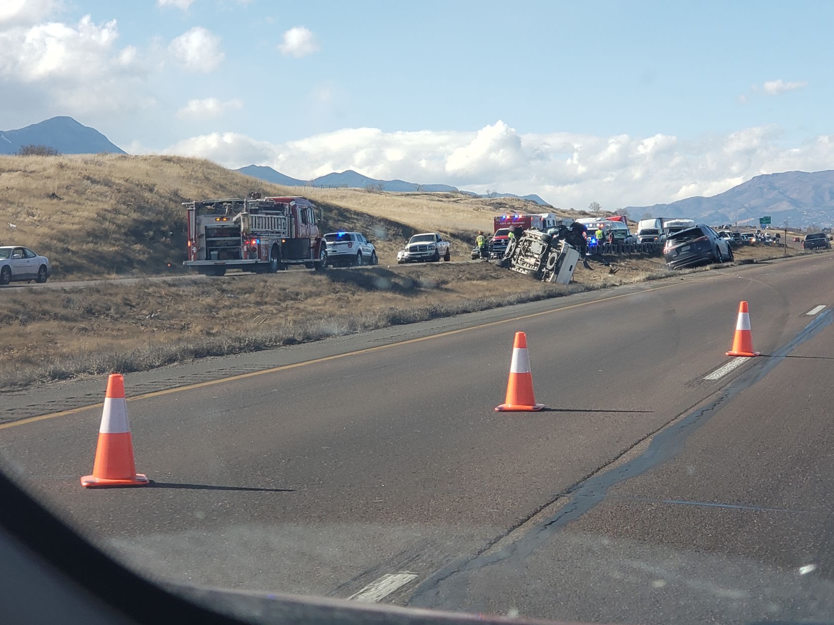 Toddler Killed In I-25 Crash South Of Colorado Springs | Colorado ...