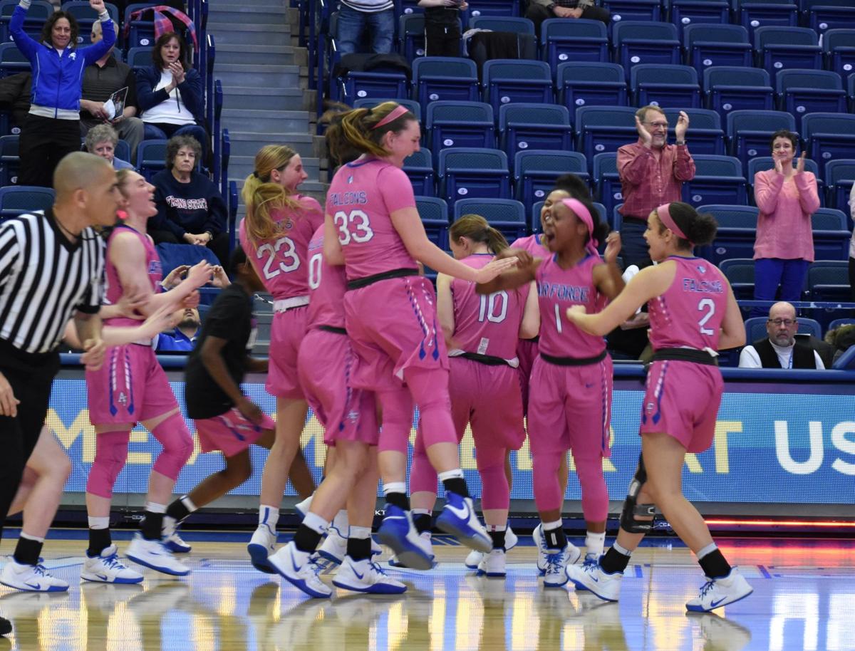 Air Force Women S Basketball Spoils Fresno State S Perfect