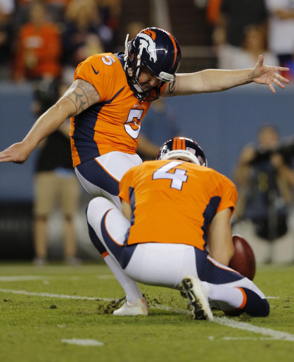 Denver Broncos: Matt Prater was the team's best player to wear No. 5