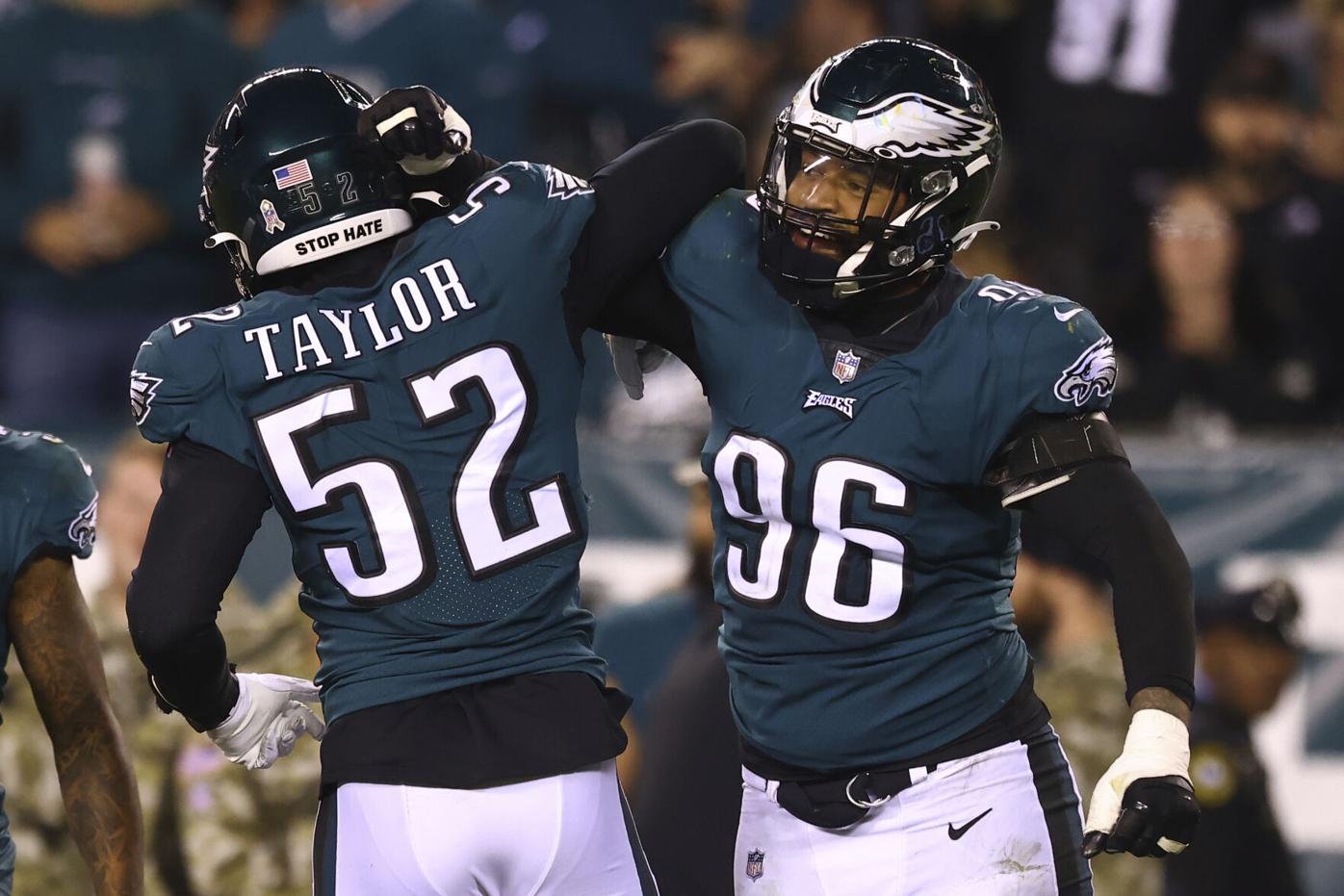 Eagles signing Davion Taylor to the practice squad