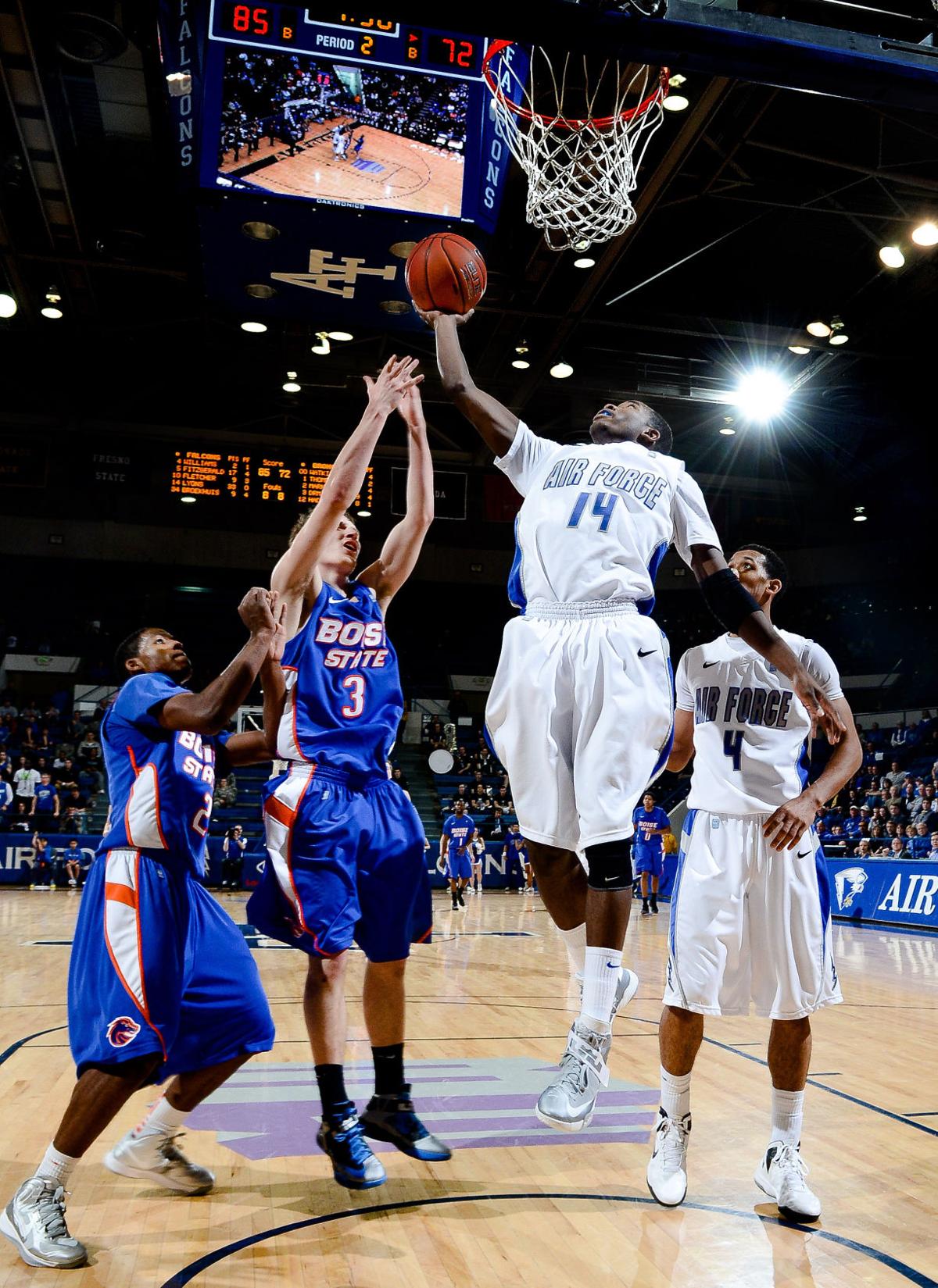 Air Force Sizes Up Thumps Boise State To Even Conference Record
