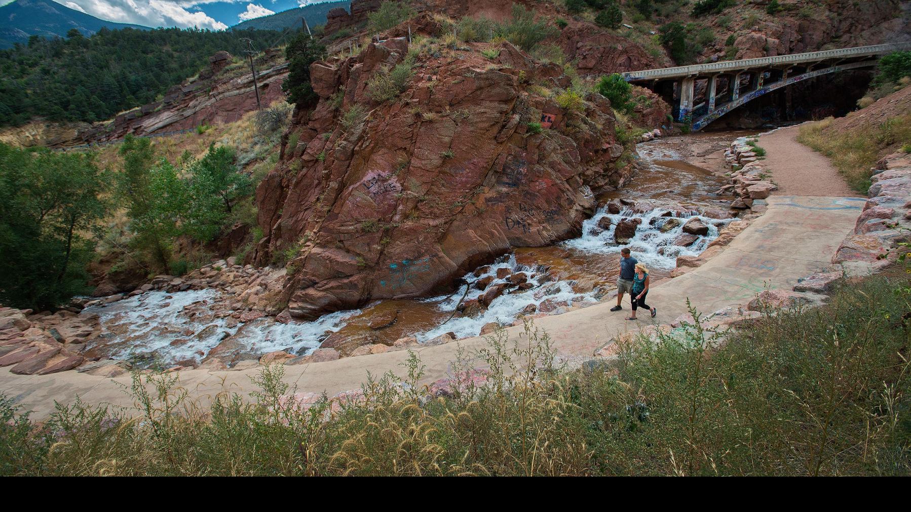 Grant Marks A Milestone For Manitou Springs Creek Walk Project