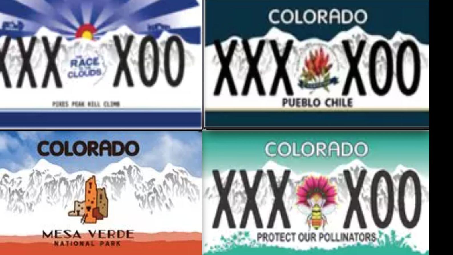 Specialty license plates: New system aims to save Colorado money