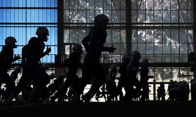 Last Practice Before Bowl Game-Air Force Academy