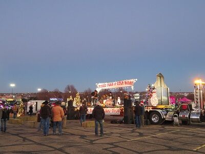 Representing TLC at the Festival of Lights Parade