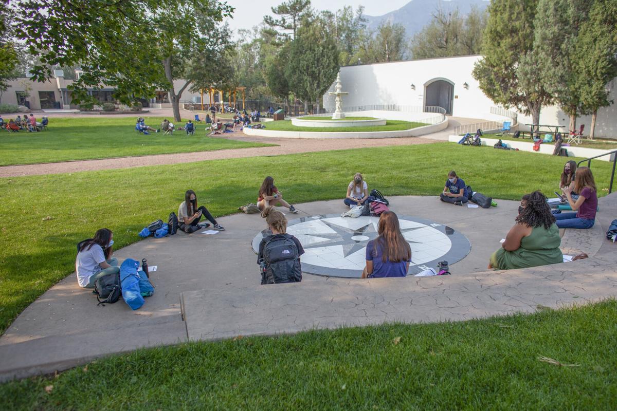 Students return to campus at The Colorado Springs School