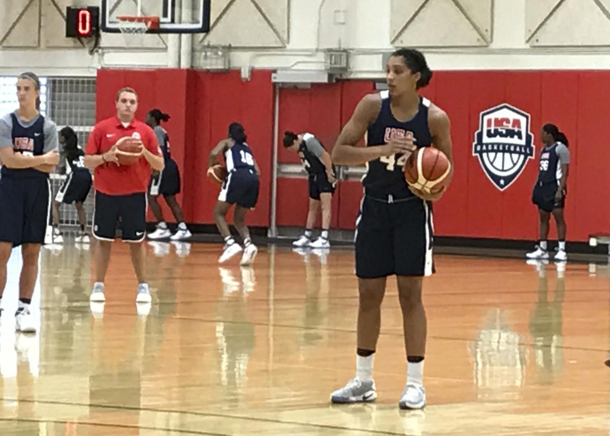 It S Team Day At Under 23 Women S Basketball Training Camp In