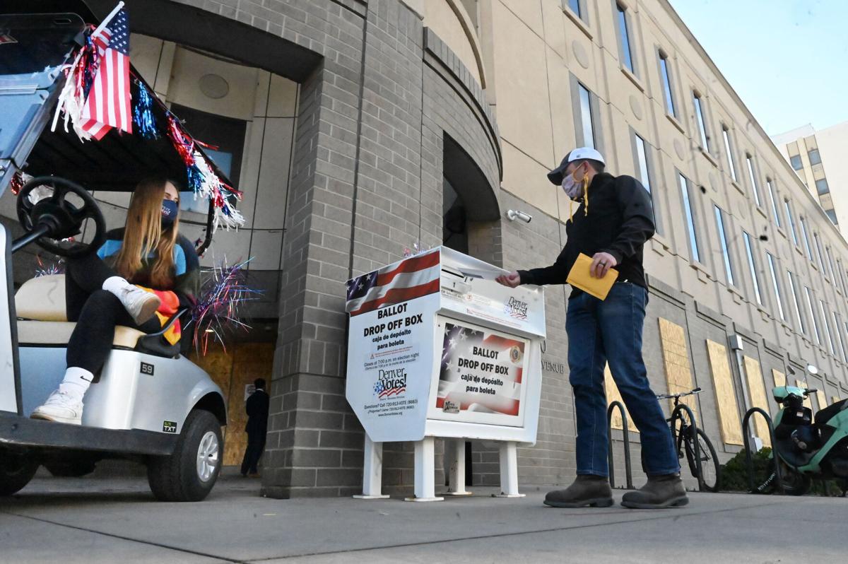Scenes of the 2020 Election Day in Colorado