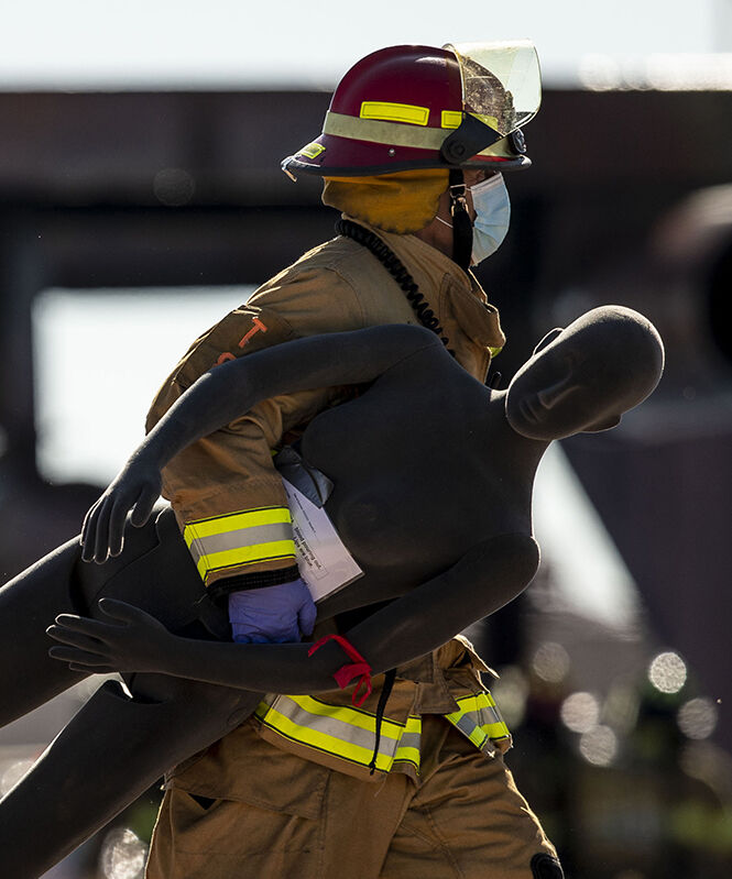 First responders conduct 'mass casualty' exercise