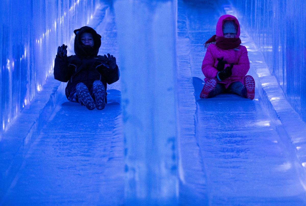 Dillon Ice Castles: Walking through a frosty dream world