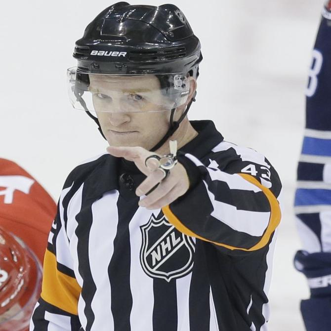 NHL referee Tom Chmielewski finds you can 'come back home' for game at Air  Force Academy, Sports