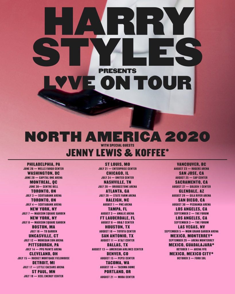 Harry Styles Love on Tour Denver Digital Print