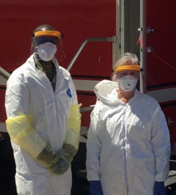 Colorado National Guard, local veterans assist COVID-19 testing