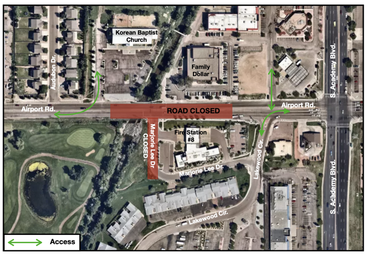 Airport Road over Spring Creek closure Oct. 14, 2021-spring 2022