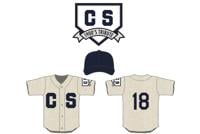 Colorado Springs Sky Sox White Button Down Baseball Jersey — BORIZ