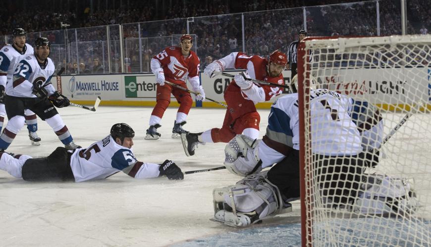 NHL unveils rendering for Red Wings-Avs outdoor game