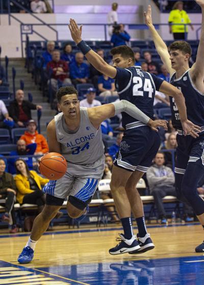 Air Force Basketball Looking To Repeat Utah State Upset Against