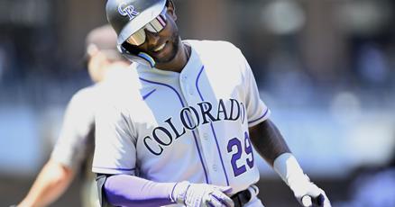 Jurickson Profar after visa complications finally takes the field with the Rockies Jurickson Profar after visa complications finally takes the field with the Rockies